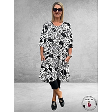 AKH Tuniek Conny Zwart/Wit